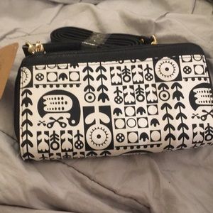 (OS) Buxton ultimate organizer wallet with long strap